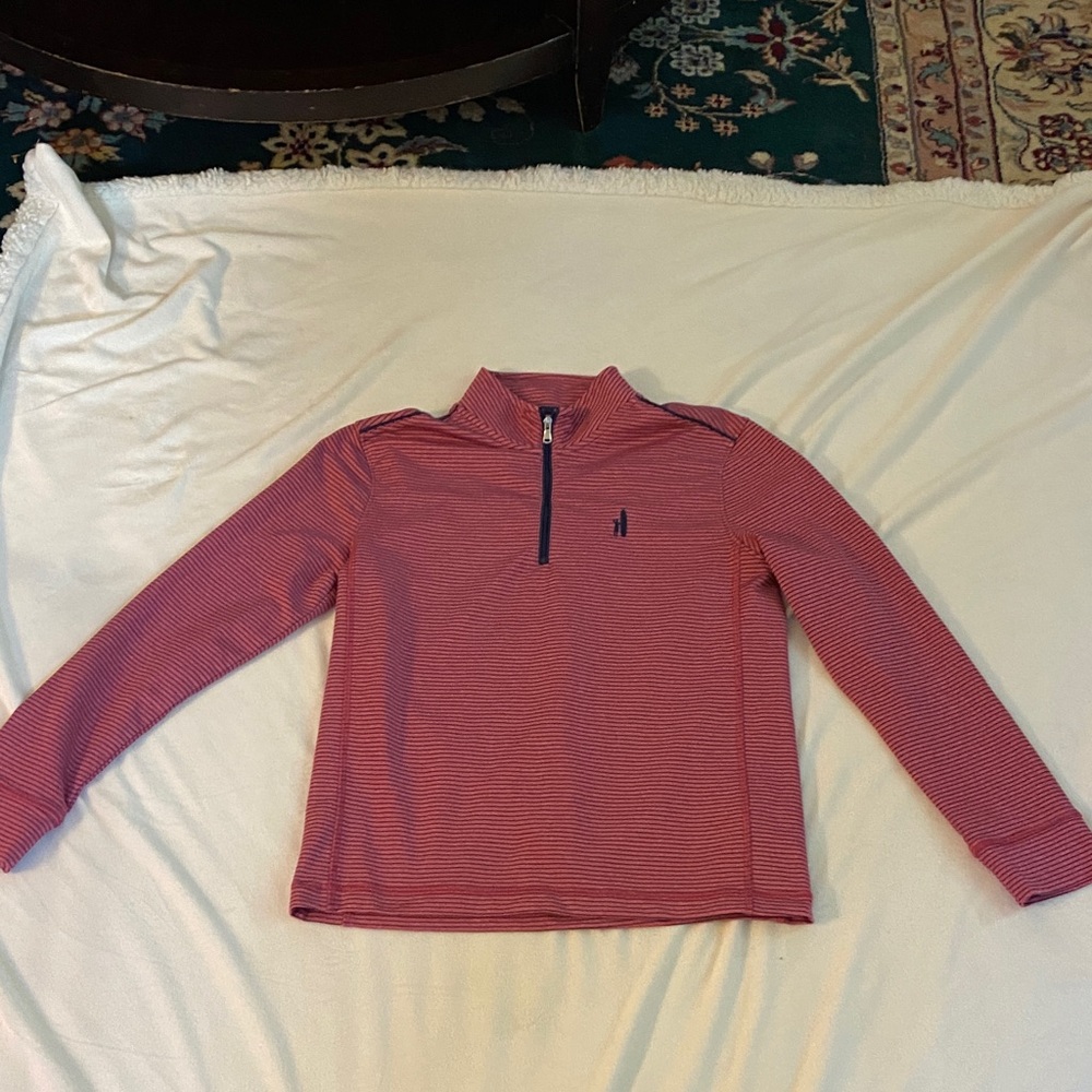johnnie-O Kids Long Sleeve Shirt - Red and Blue